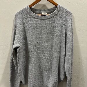 St John’s Bay Cozy Gray Knit Sweater XL